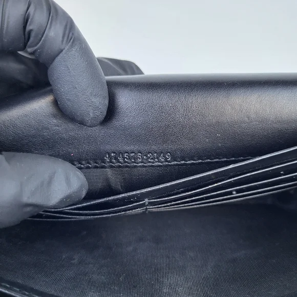 Gucci GG Marmont Chain Wallet Matelasse Leather - Picture 12 of 12